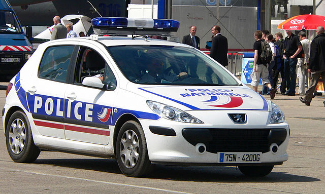 véhicule police